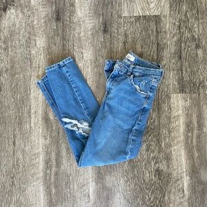 Topshop knee cut jeans!